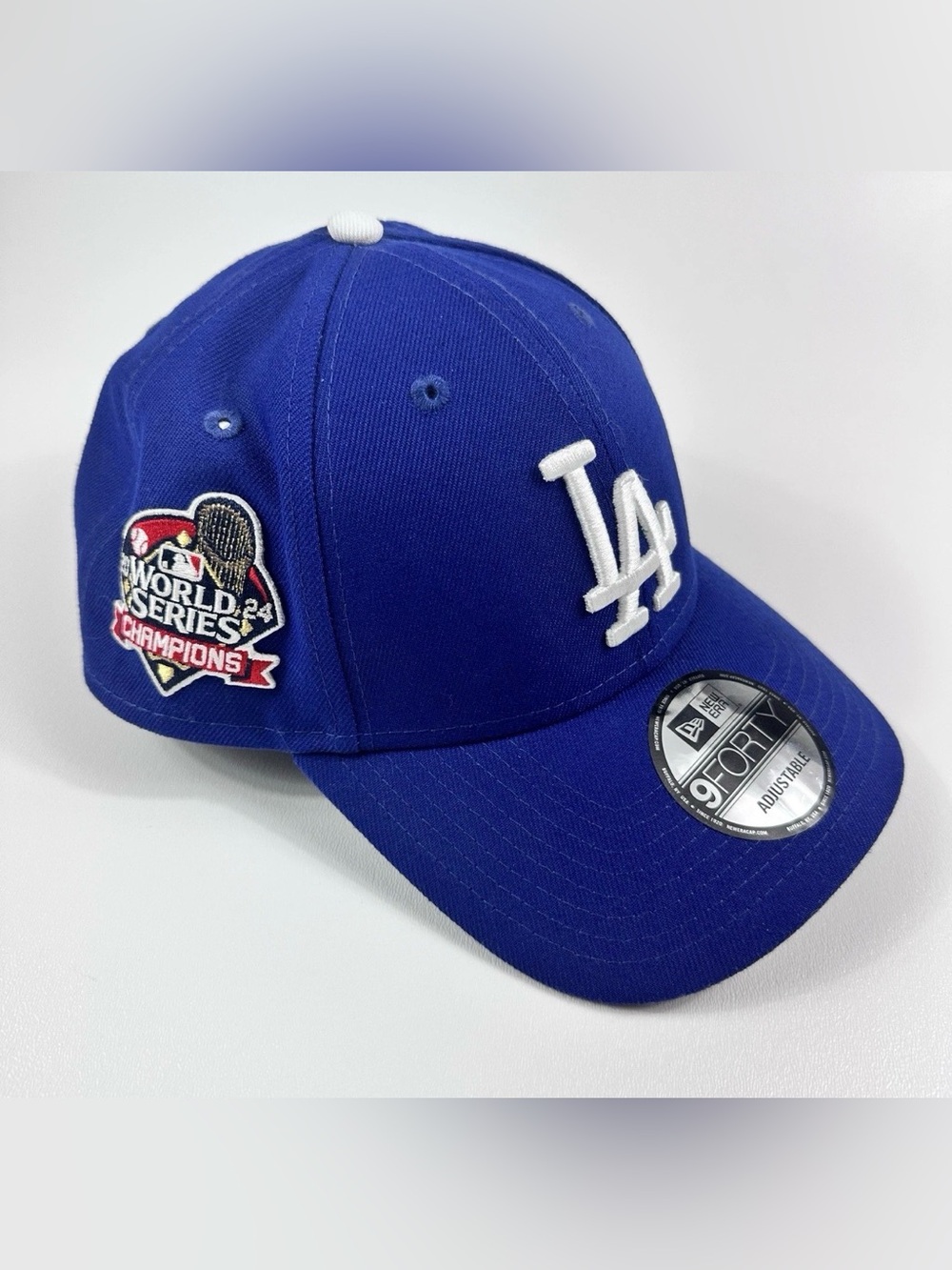 2024 MLB World Series Champions Los Angeles Dodgers Adjustable Strap Hat 9FORTY